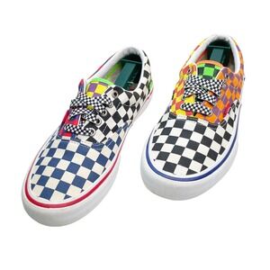 Vans Era Pro Club Gear Multi Color Checkerboard Mens Skate Shoes Size 8 500714